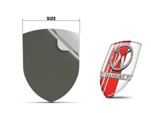 Mansory Personalisierte Autosticker Stern Exklusiv Minimal